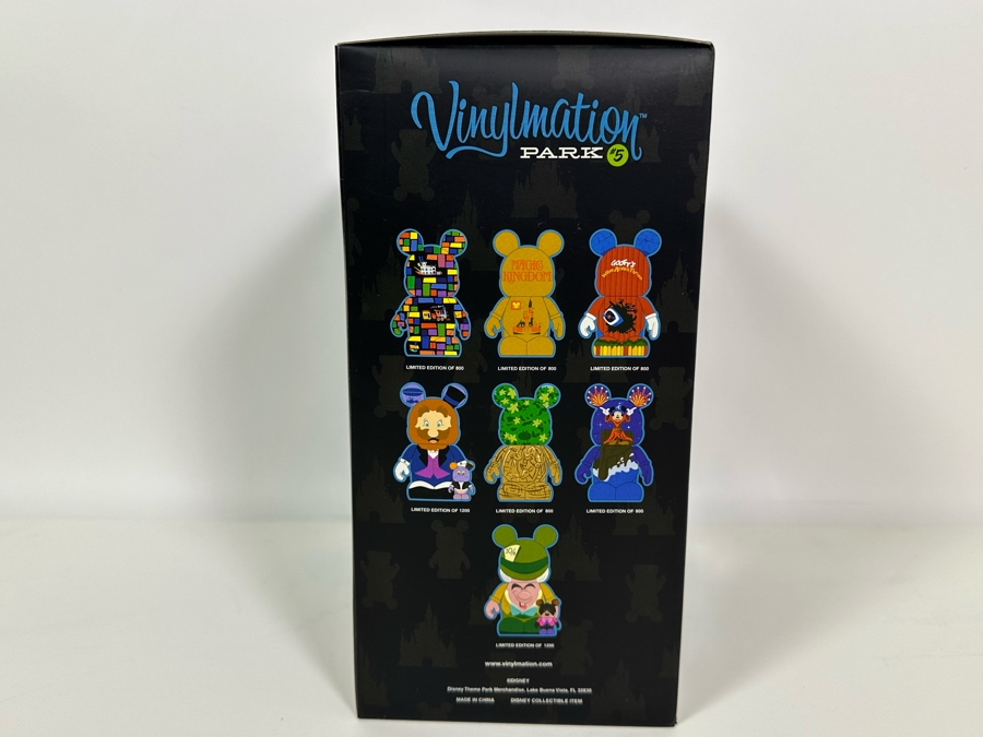 Vintage Walt Disney Disneyland Theme Park Merchandise Vinylmation Magic Kingdom Park #5 9' Collectible Vinyl Mickey Mouse Figure Limited Edition Of 800 Pieces New In Box [Photo 8]