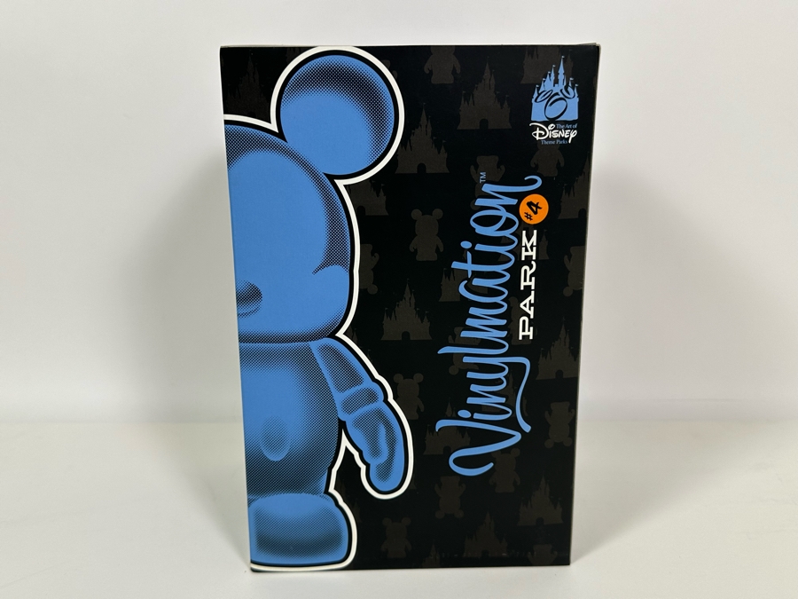 Vintage Walt Disney Disneyland Theme Park Merchandise Vinylmation Park #4 9' Collectible Vinyl Mickey Mouse Figure Limited Edition Of 500 Pieces New In Box [Photo 7]