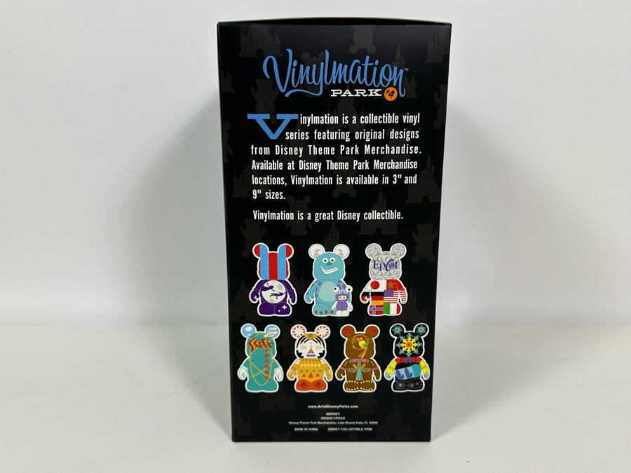 Vintage Walt Disney Disneyland Theme Park Merchandise Vinylmation Park #4 9' Collectible Vinyl Mickey Mouse Figure Limited Edition Of 500 Pieces New In Box [Photo 8]