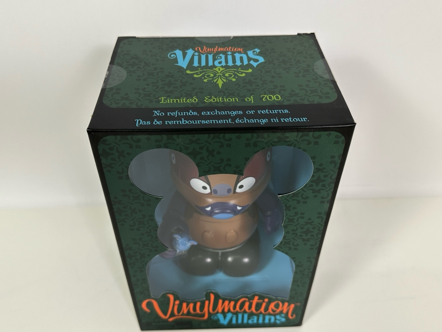 Vintage Walt Disney Disneyland Theme Park Merchandise Vinylmation Villains Jumba 9' Collectible Vinyl Mickey Mouse Figure Limited Edition Of 700 Pieces New In Box [Photo 5]
