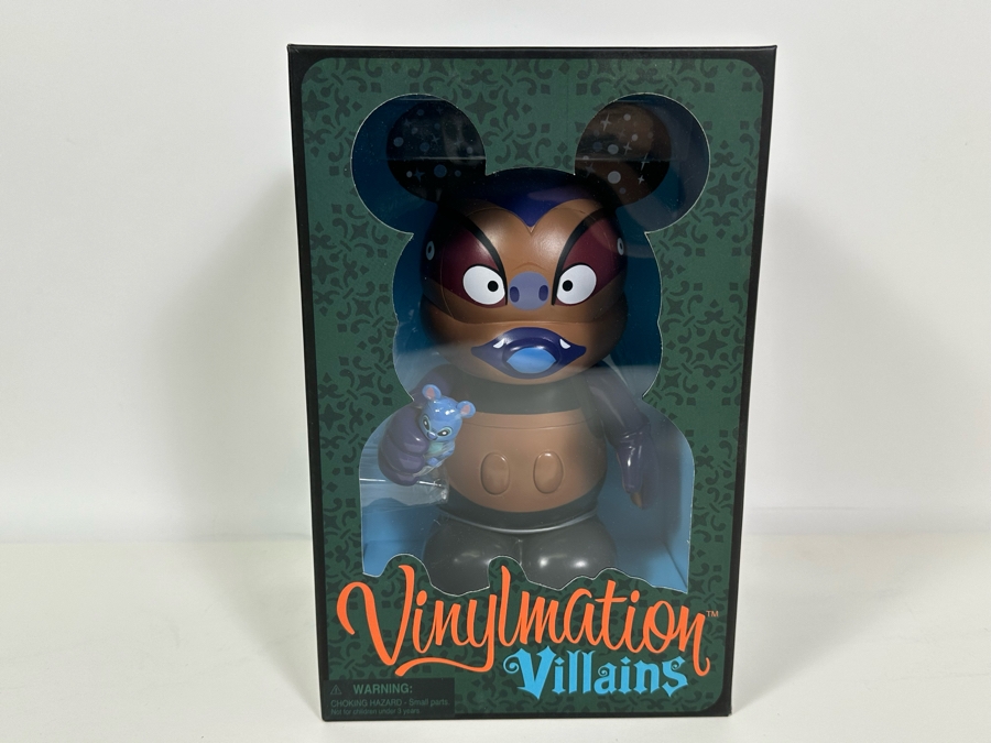 Vintage Walt Disney Disneyland Theme Park Merchandise Vinylmation Villains Jumba 9' Collectible Vinyl Mickey Mouse Figure Limited Edition Of 700 Pieces New In Box [Photo 2]