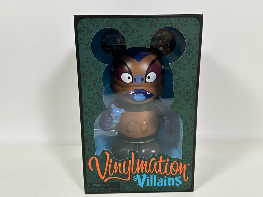 Vintage Walt Disney Disneyland Theme Park Merchandise Vinylmation Villains Jumba 9' Collectible Vinyl Mickey Mouse Figure Limited Edition Of 700 Pieces New In Box [Photo 3]