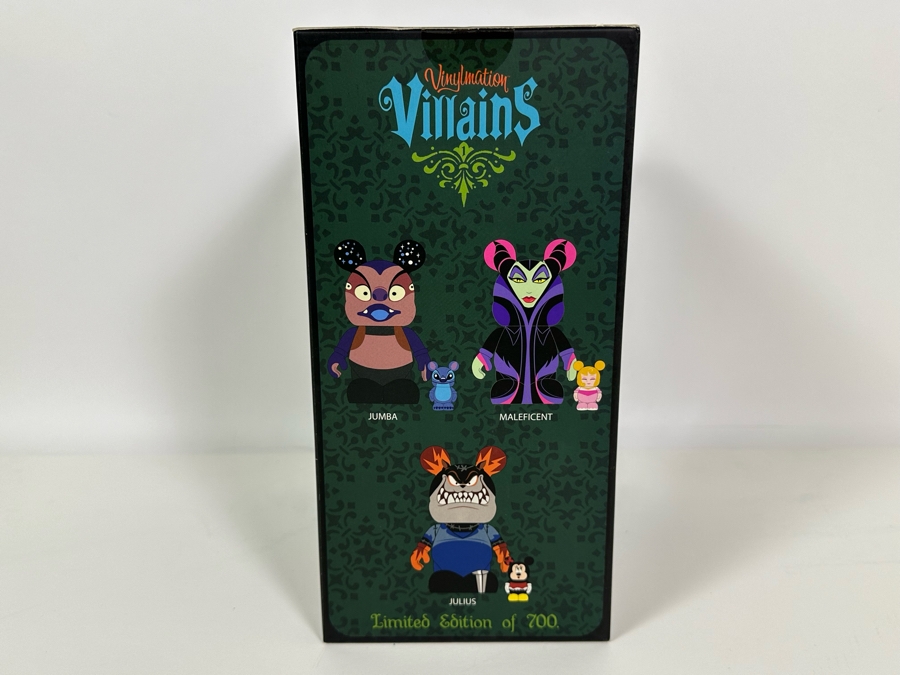 Vintage Walt Disney Disneyland Theme Park Merchandise Vinylmation Villains Jumba 9' Collectible Vinyl Mickey Mouse Figure Limited Edition Of 700 Pieces New In Box [Photo 9]