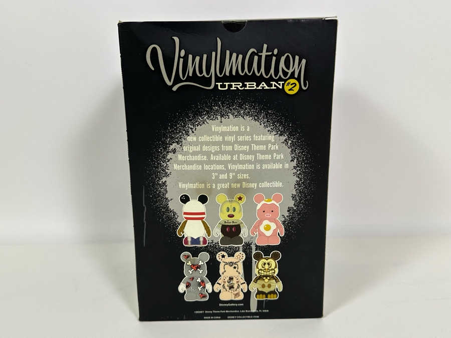 Vintage Walt Disney Disneyland Theme Park Merchandise Vinylmation Urban #2 9' Collectible Vinyl Mickey Mouse Figure Limited Edition Of 500 Pieces New In Box [Photo 7]
