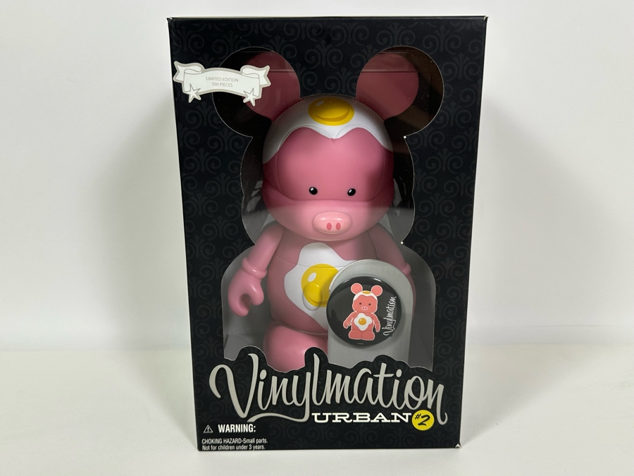 Vintage Walt Disney Disneyland Theme Park Merchandise Vinylmation Urban #2 9' Collectible Vinyl Mickey Mouse Figure Limited Edition Of 500 Pieces New In Box [Photo 2]