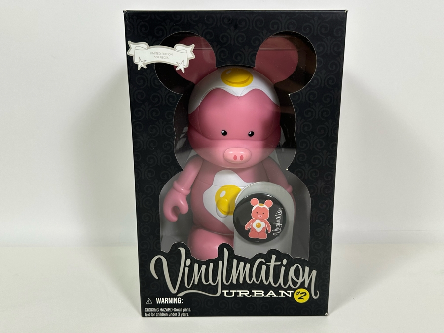 Vintage Walt Disney Disneyland Theme Park Merchandise Vinylmation Urban #2 9' Collectible Vinyl Mickey Mouse Figure Limited Edition Of 500 Pieces New In Box [Photo 3]