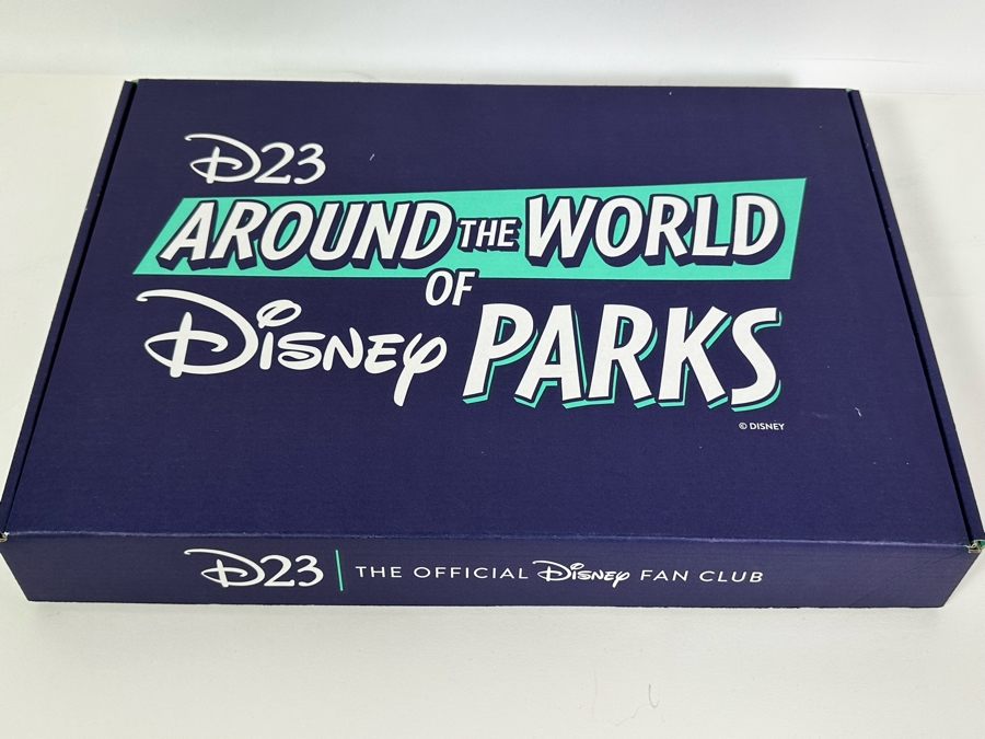 D23 Around The World Of Disney Parks Fan Club Disney Trading Pins Set With Box 16W X 10.5D X 1.75H [Photo 3]