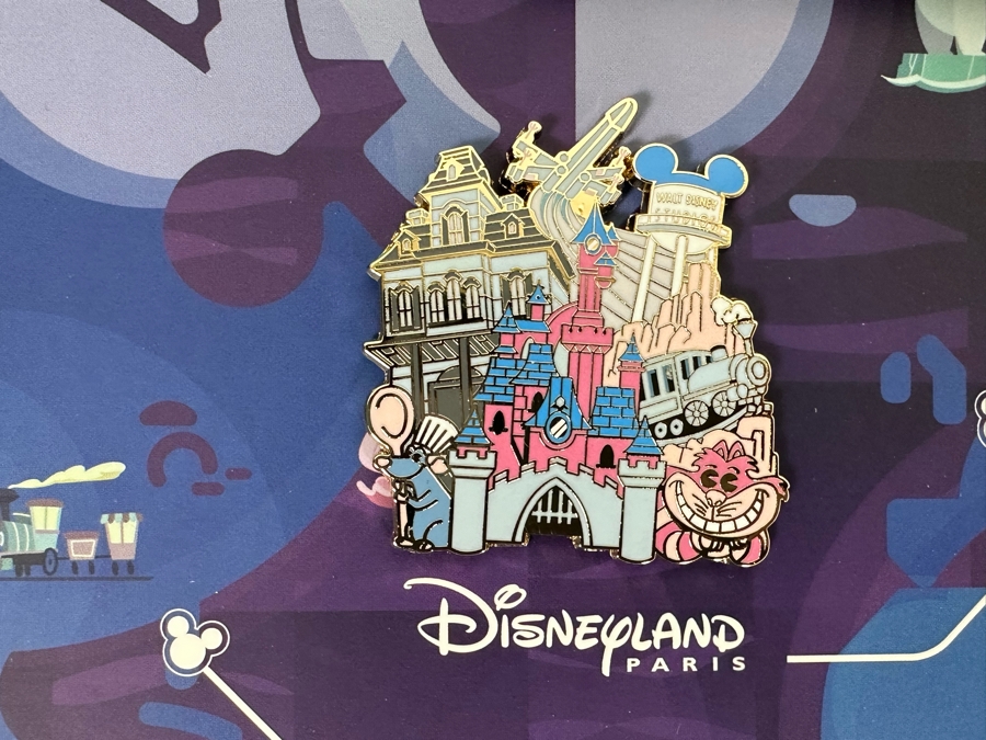 D23 Around The World Of Disney Parks Fan Club Disney Trading Pins Set With Box 16W X 10.5D X 1.75H [Photo 8]