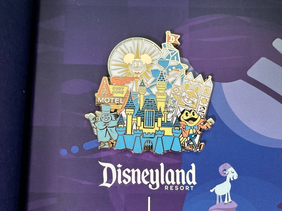 D23 Around The World Of Disney Parks Fan Club Disney Trading Pins Set With Box 16W X 10.5D X 1.75H [Photo 7]