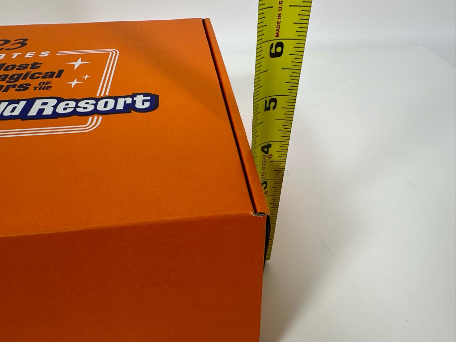 D23 2021 Gold Member Collector Set From The Official Disney Fan Club With Walt Disney World Metal Lunch Pail Box, Ephemera And Pennant With Original Box 14.5W X 10.5D X 4H [Photo 14]