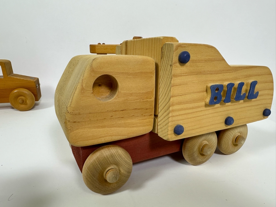 Collection Of Eleven Wooden Trucks [Photo 13]