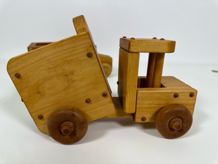 Collection Of Eleven Wooden Trucks [Photo 16]