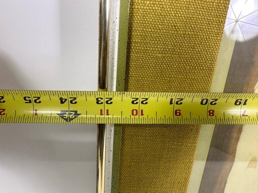 Vintage Mid-Century Israeli S‌igned Batik Artwork 15 X 23 With Frame 23 X 31 [Photo 9]