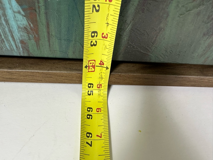 Large Canvas Print Titled 'Garden Sun II' 30 X 63 Framed [Photo 6]