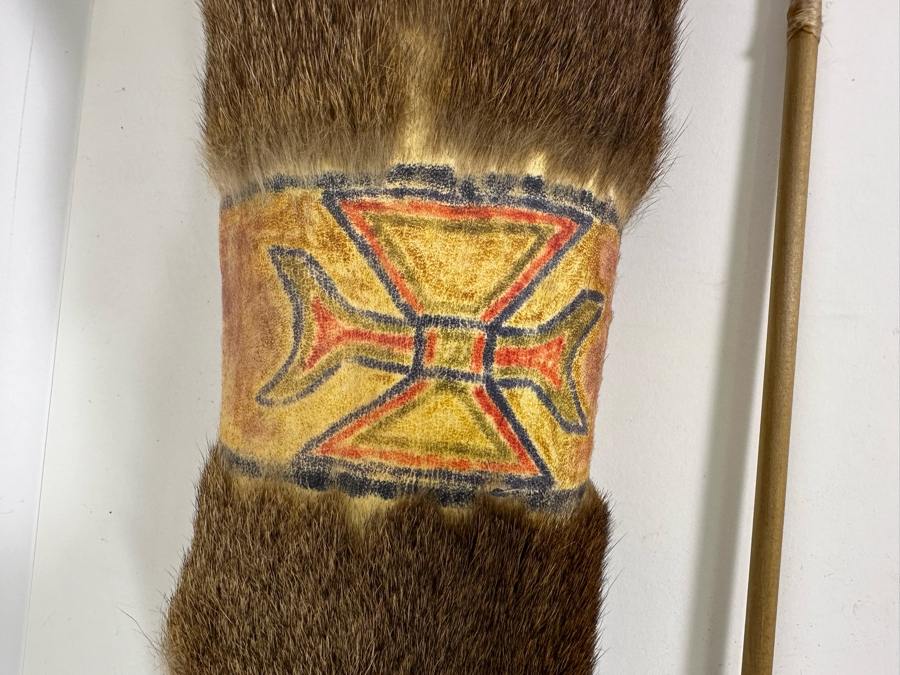 Vintage Arrows 29L With Decorated Deer Skin Quiver [Photo 5]