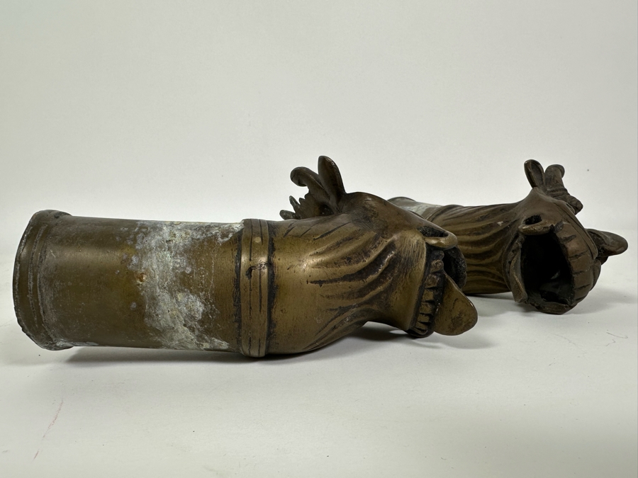 Pair Of Vintage Brass Faucets 7L [Photo 11]