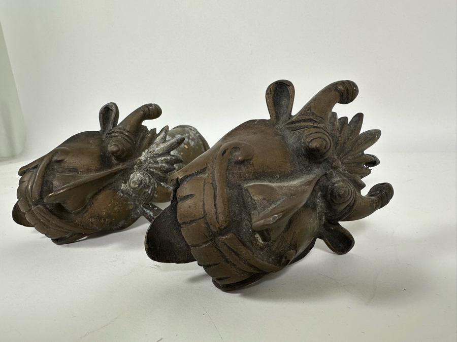 Pair Of Vintage Brass Faucets 7L [Photo 7]