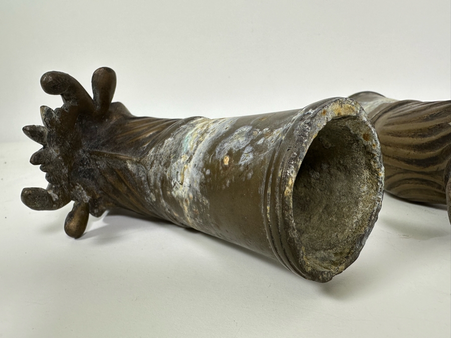 Pair Of Vintage Brass Faucets 7L [Photo 10]