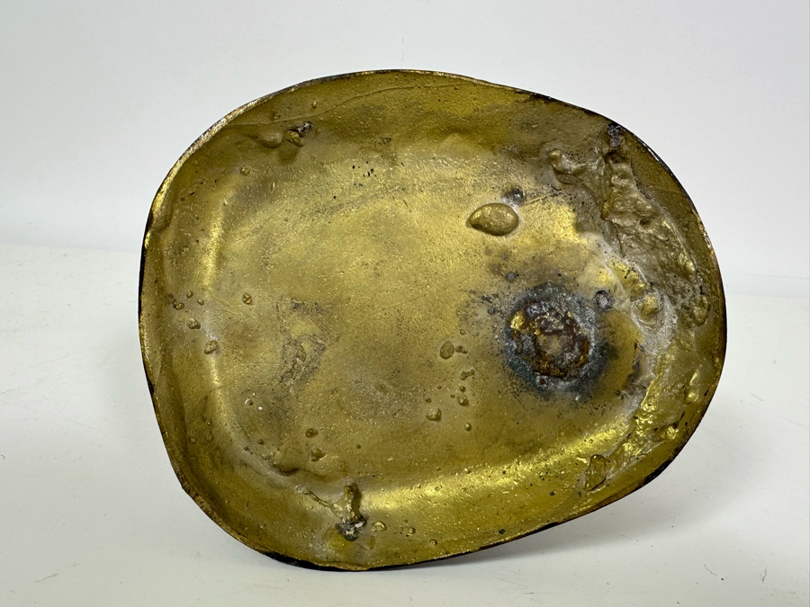 Vintage Gilt Metal Thailand Statue Figures 6W X 8H [Photo 9]