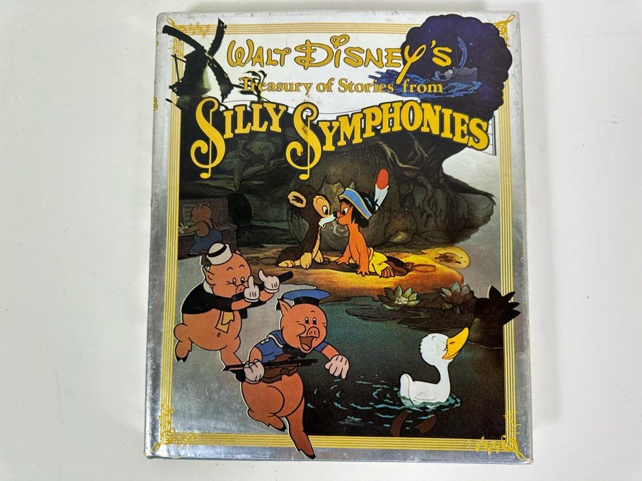 Vintage 1981 Hardcover Book Walt Disney's Treasury Of Stories From Silly Symphonies [Photo 2]