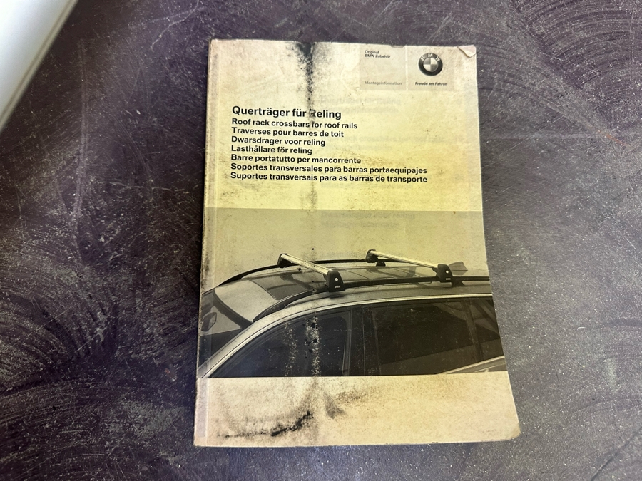 BMW Roof Rack Crossbars Fro Roof Rails E83 [Photo 6]