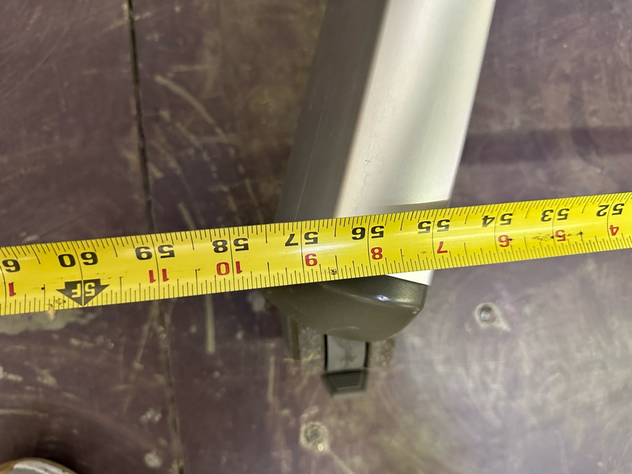 Outdoor Portable TV Stand With Untested TV 57W X 34D X 70H [Photo 10]