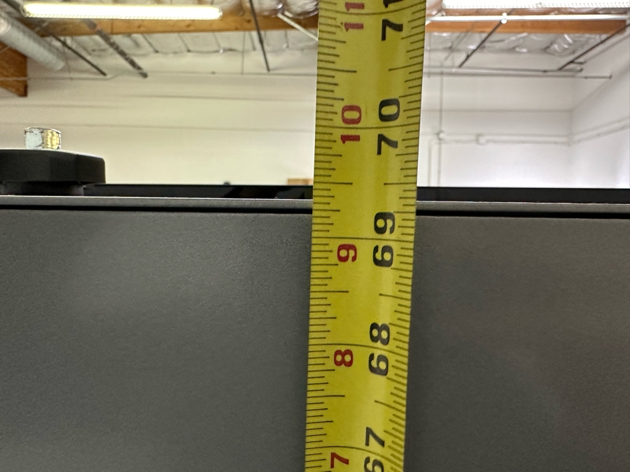 Outdoor Portable TV Stand With Untested TV 57W X 34D X 70H [Photo 12]