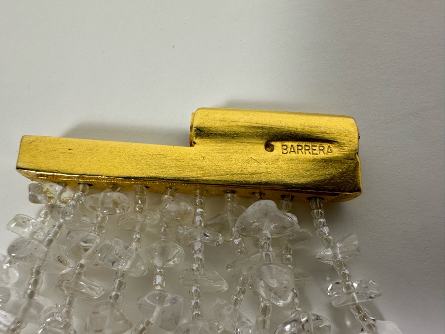 Signed Barrera NYC Multi-Strand Quartz Bracelet 7.5L Retails $500 [Photo 5]