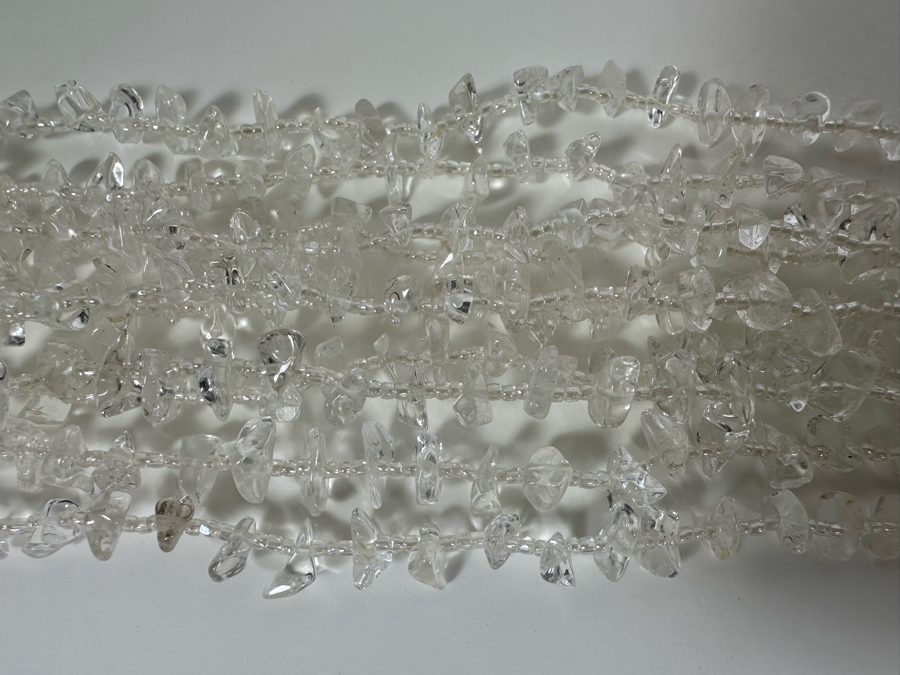 Signed Barrera NYC Multi-Strand Quartz Bracelet 7.5L Retails $500 [Photo 4]