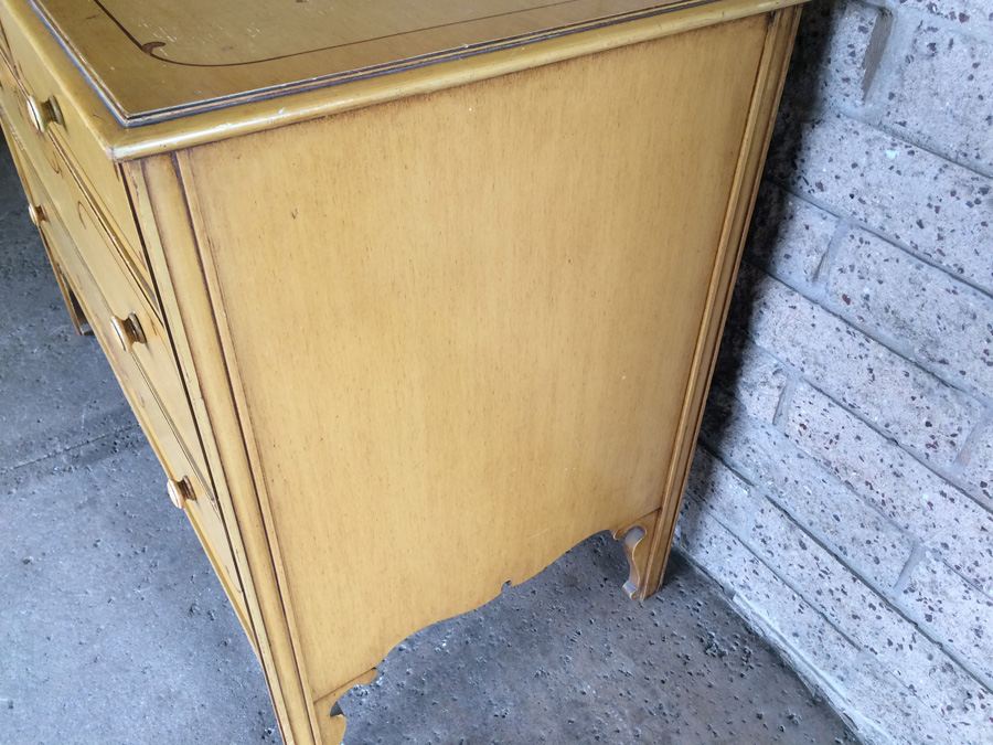 Vintage Hand Painted Chest of Drawers - Karpen Furniture [Photo 20]