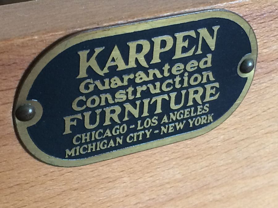 Vintage Hand Painted Chest of Drawers - Karpen Furniture [Photo 18]