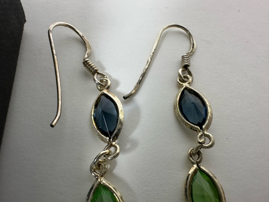 Four Pairs Of Sterling Silver Earrings [Photo 6]