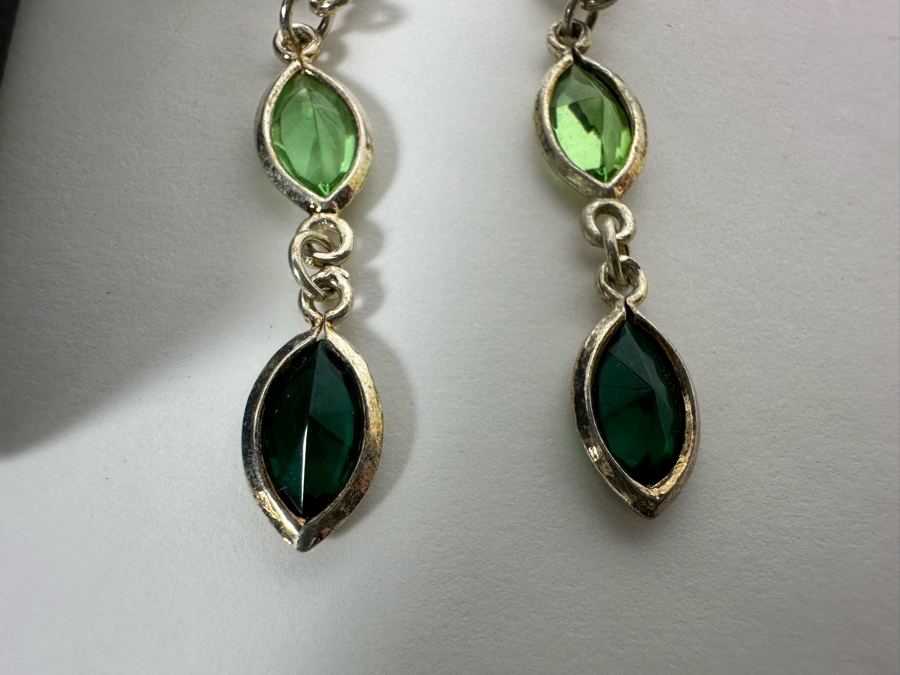 Four Pairs Of Sterling Silver Earrings [Photo 5]