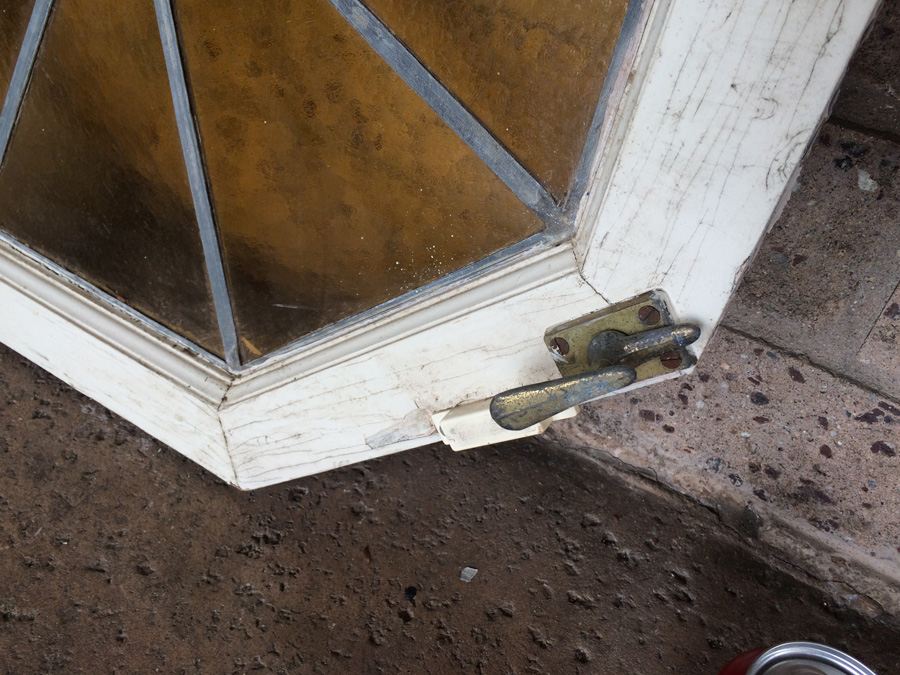 Vintage Amber Glass Window [Photo 7]