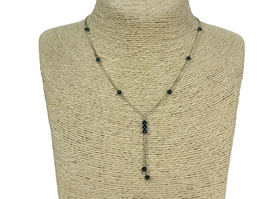 Four Sterling Silver Necklaces 13.4g [Photo 5]