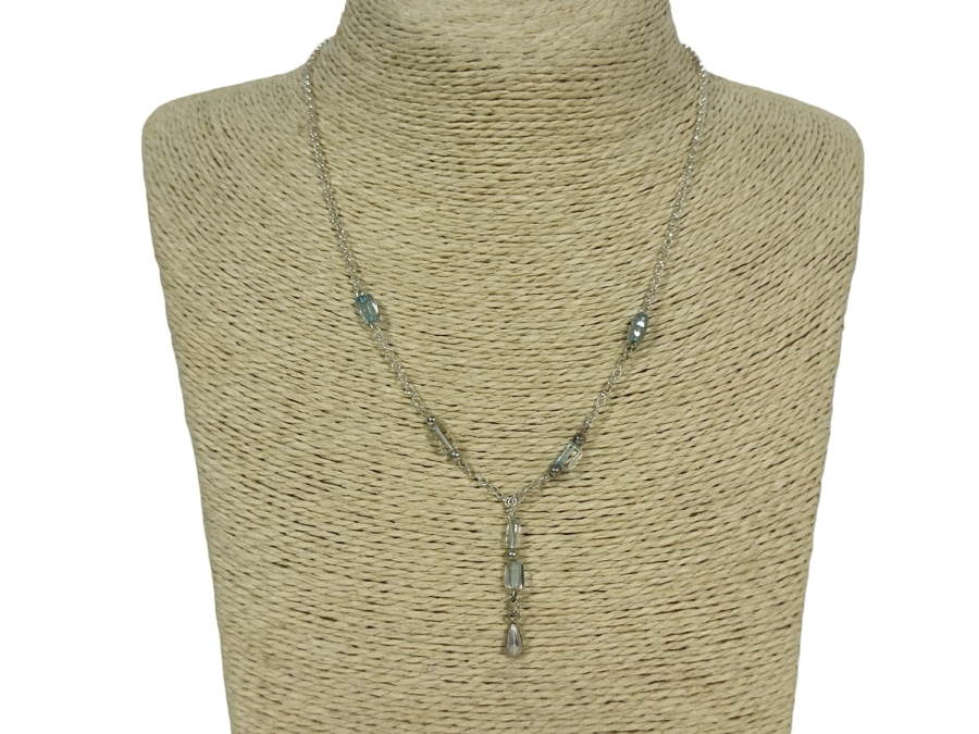 Four Sterling Silver Necklaces 22.4g [Photo 3]