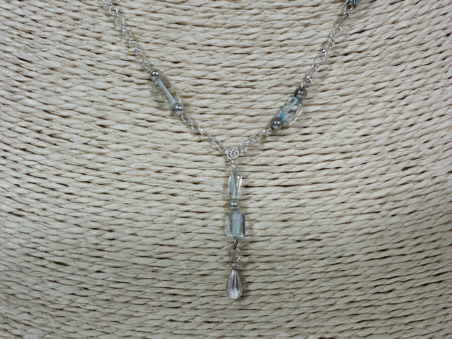Four Sterling Silver Necklaces 22.4g [Photo 9]