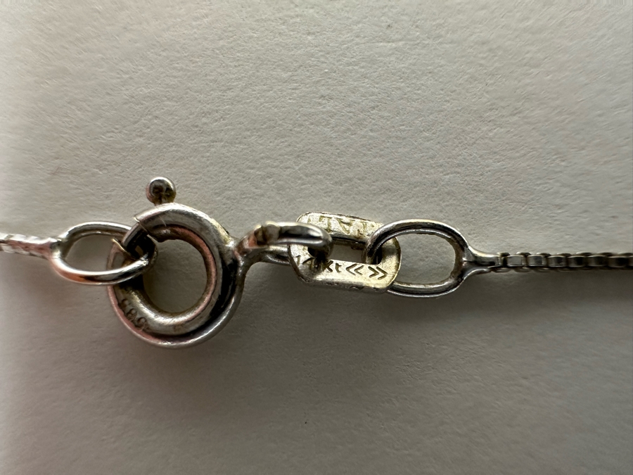 14K Gold With Diamonds Baby Shoe Pendant With 14K Gold 20' Necklace 6.7g [Photo 14]