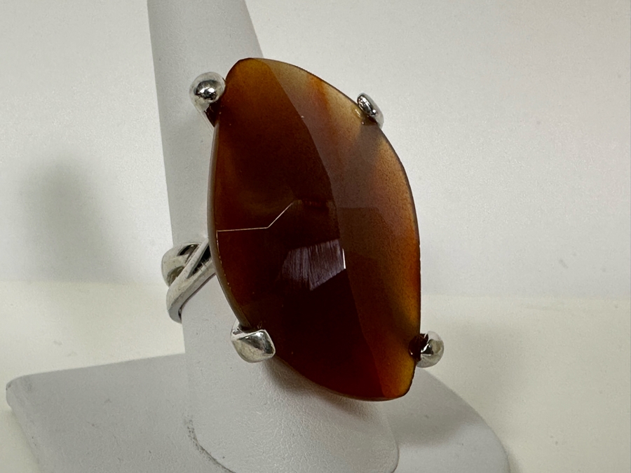 Sterling Silver Ring Size 9 16.5g [Photo 4]