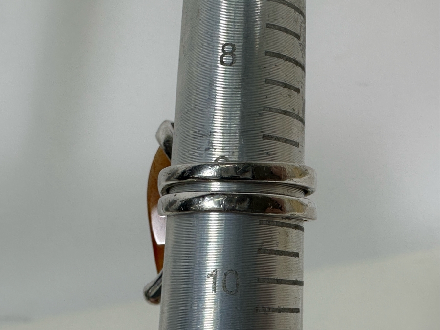 Sterling Silver Ring Size 9 16.5g [Photo 7]