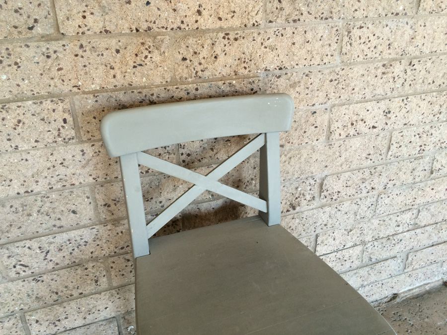 Vintage Blue Chair [Photo 6]