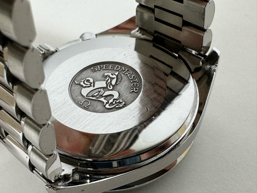 Omega Speedmaster Moonwatch Automatic Wrist Watch With Original Omega Metal Strap Estimate $3,000-$6,000 [Photo 8]