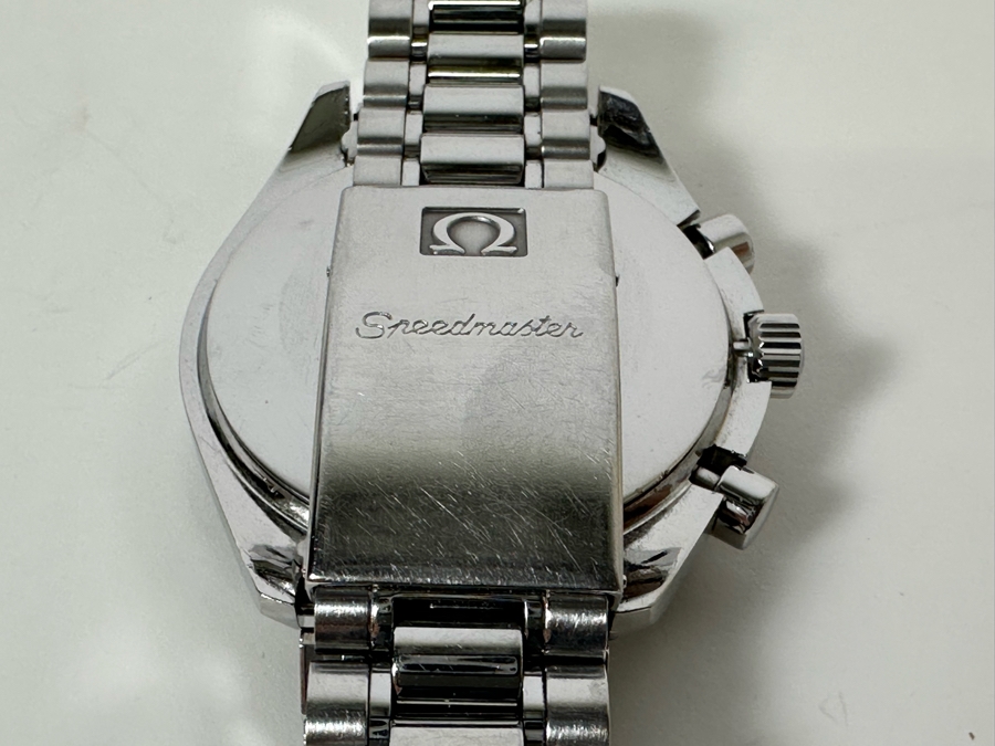Omega Speedmaster Moonwatch Automatic Wrist Watch With Original Omega Metal Strap Estimate $3,000-$6,000 [Photo 12]