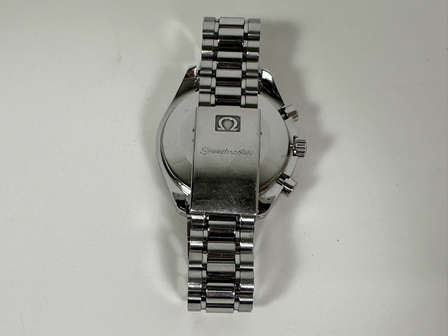 Omega Speedmaster Moonwatch Automatic Wrist Watch With Original Omega Metal Strap Estimate $3,000-$6,000 [Photo 11]
