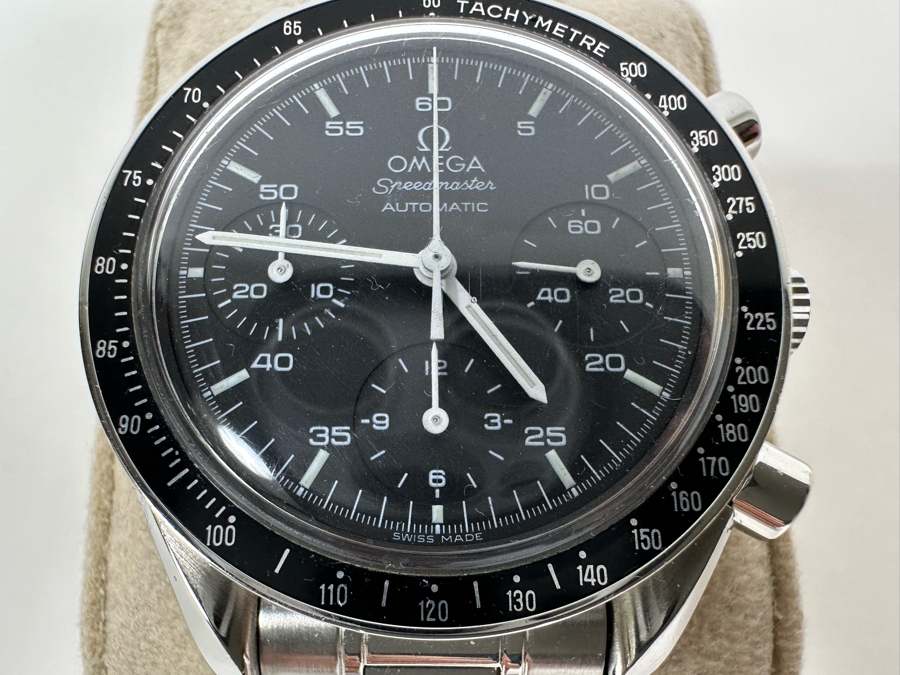 Omega Speedmaster Moonwatch Automatic Wrist Watch With Original Omega Metal Strap Estimate $3,000-$6,000 [Photo 6]