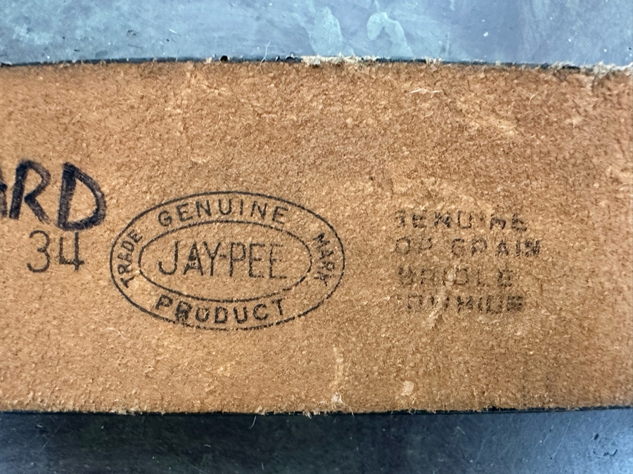 Collection Of Leather Belts And Holsters Along With A Case Pocket Knife [Photo 9]