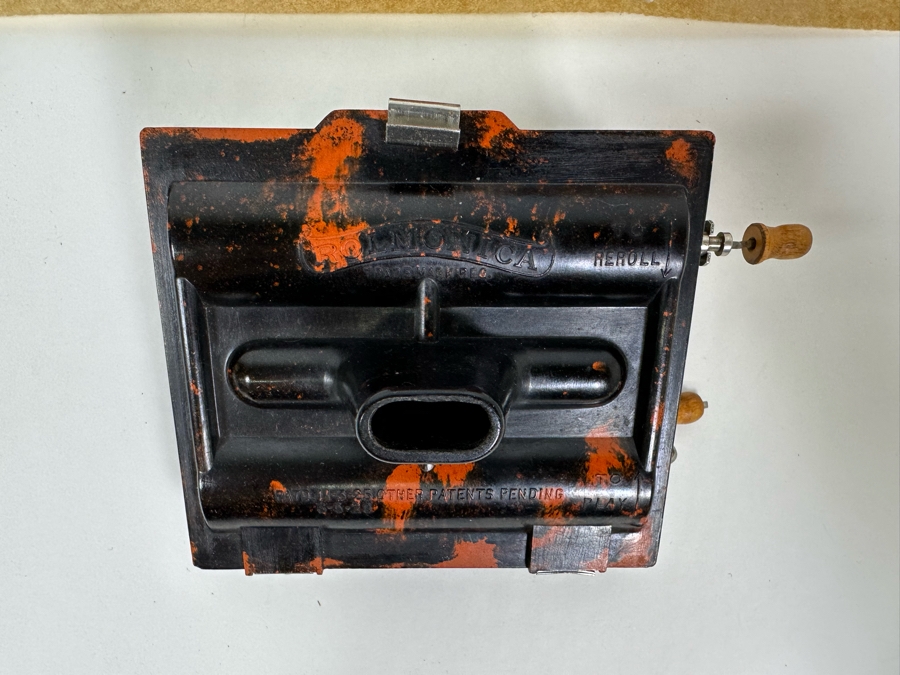 Vintage Rolmonica Player Harmonica With Original Box And 9 Music Rolls [Photo 15]