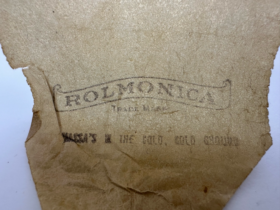 Vintage Rolmonica Player Harmonica With Original Box And 9 Music Rolls [Photo 22]