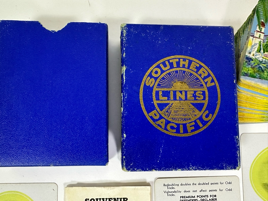 Vintage Southern Pacific Lines California Railroad Playing Cards [Photo 8]