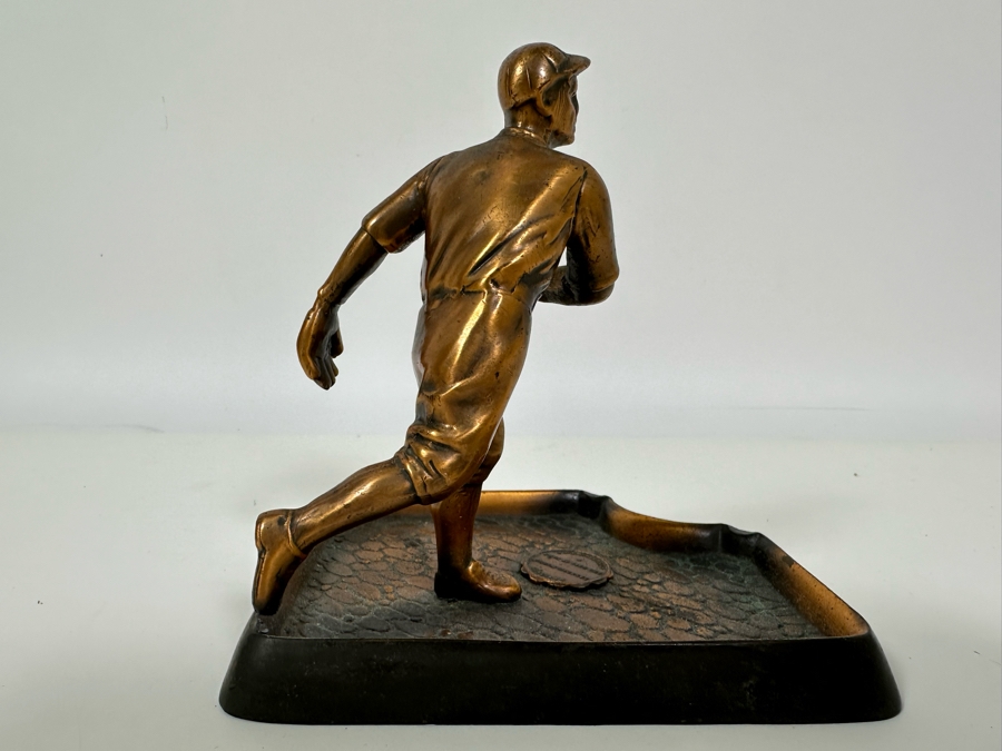 Vintage Metal National Baseball Museum And Hall Of Fame Cooperstown, NY Figurine 4.75W X 4.5H [Photo 7]